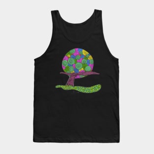 Psychedelic Whale Tail Splash Tank Top